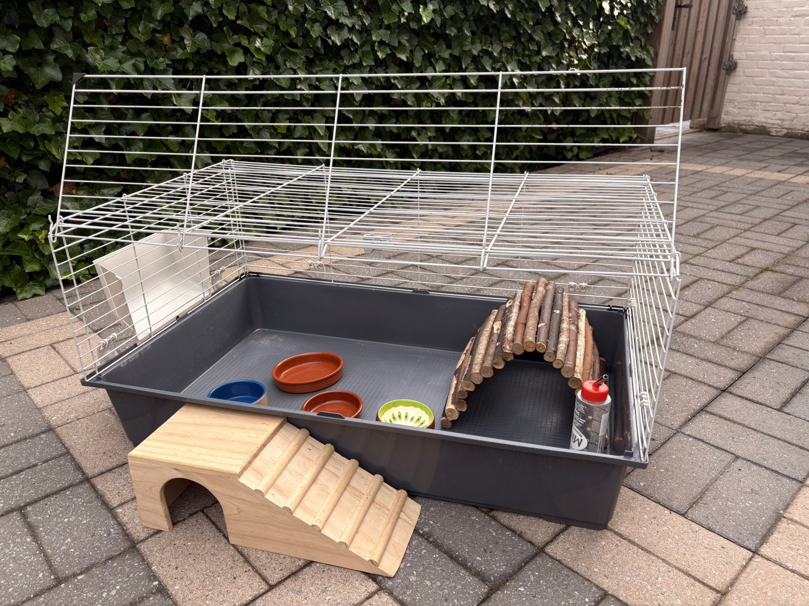 Kooi voor cavia’s, met toebehoren, Ophalen, Zo goed als nieuw, Kooi, Cavia