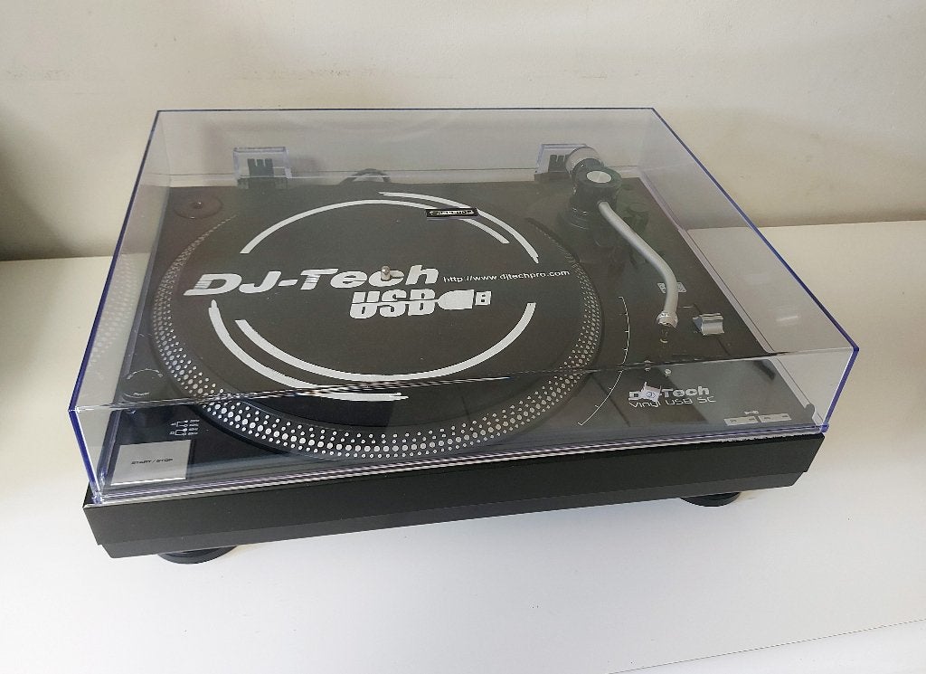 Platine Vinyle DJ-Tech - Excellent Modèle 33-45 LP, Enlèvement ou Envoi, Comme neuf, Tourne-disque
