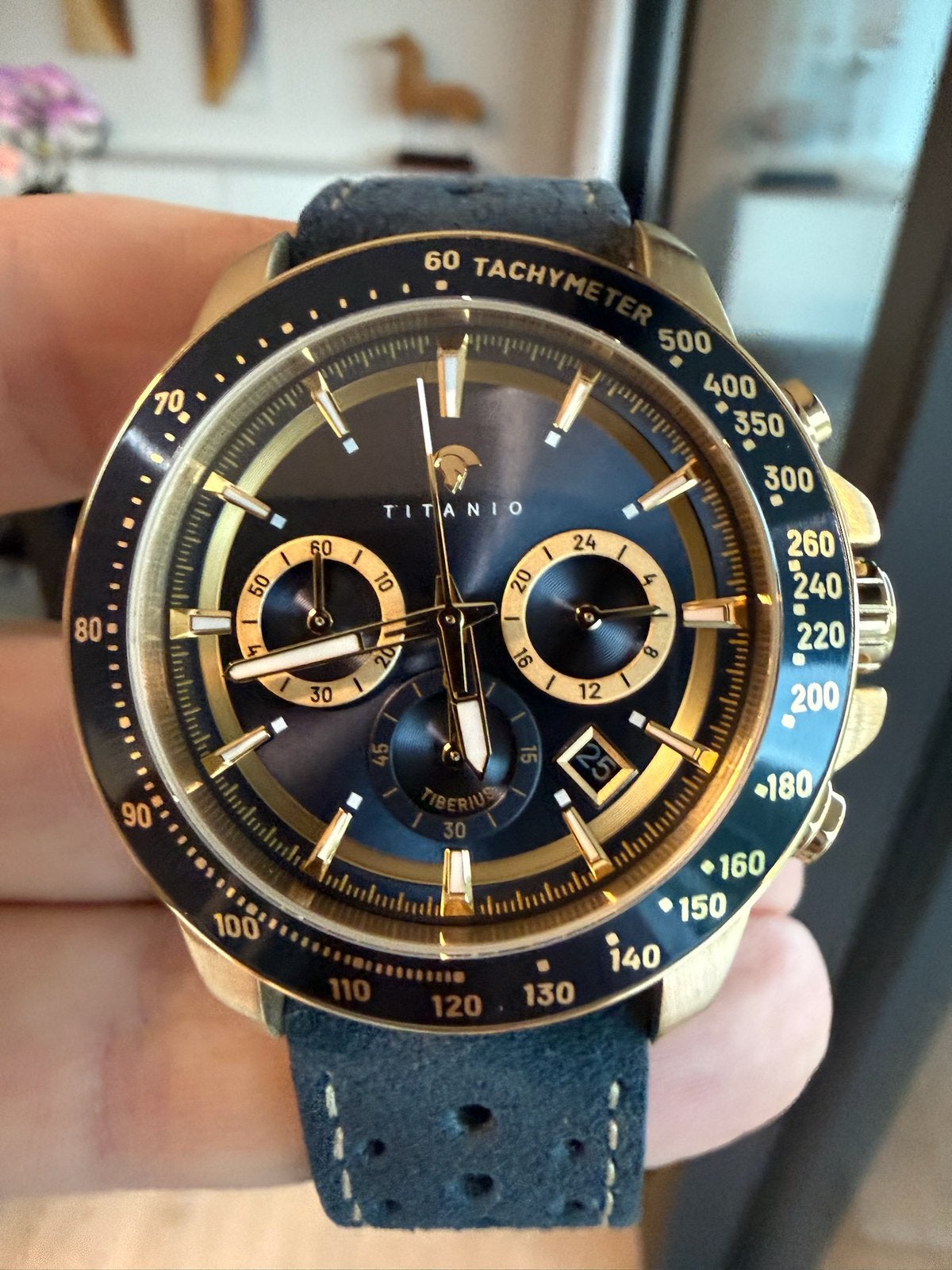 Montre Titanio Tiberius pour homme, Enlèvement ou Envoi, Neuf