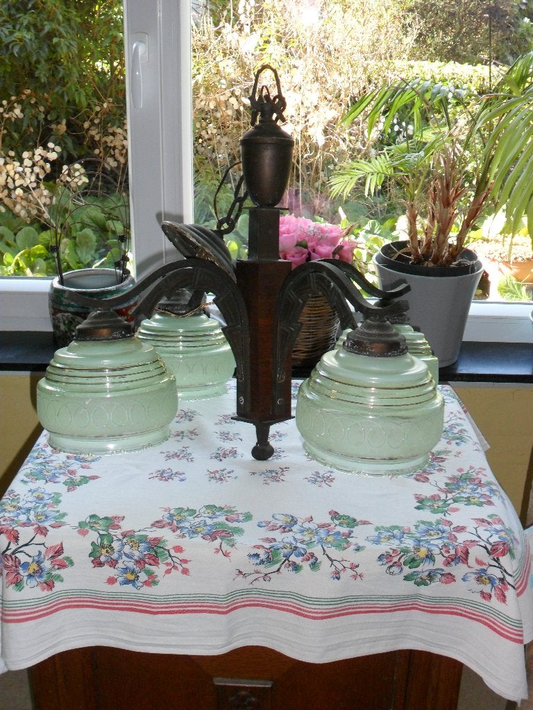 Luster, Maison & Meubles, Lampes | Lustres, Enlèvement, Utilisé, Verre