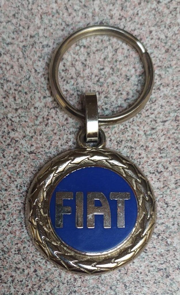 vintage Fiat sleutelhanger, Verzamelen, Ophalen of Verzenden