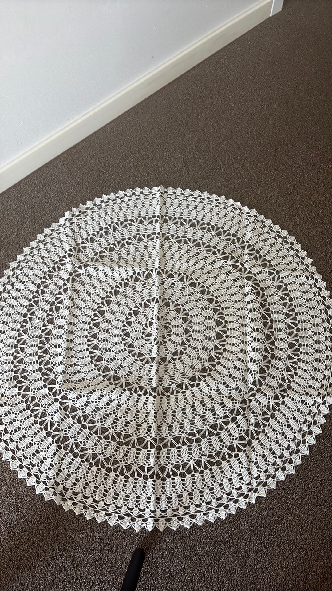Rond tafelkleed 0,85 m, Ophalen of Verzenden, Gebruikt, Rond