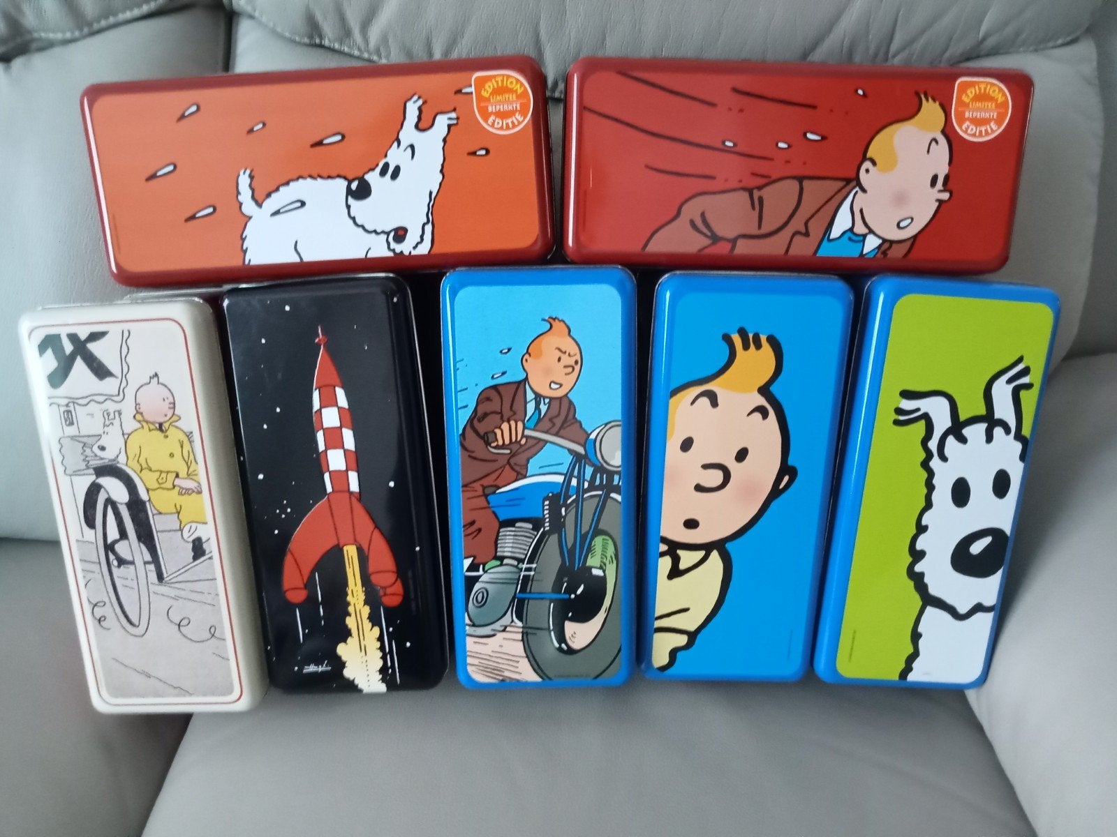 Belle Boite,Tintin,prix 20€ au choix., Enlèvement