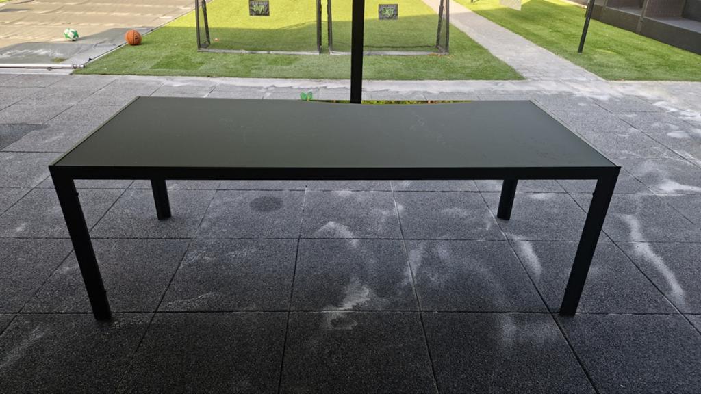 Tafel Gardini 215cm op 90cm, Enlèvement