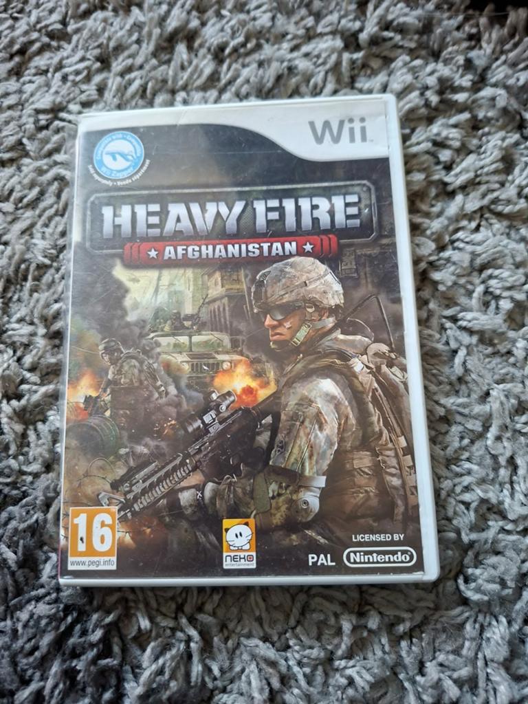 Wii game: heavy fire, Ophalen