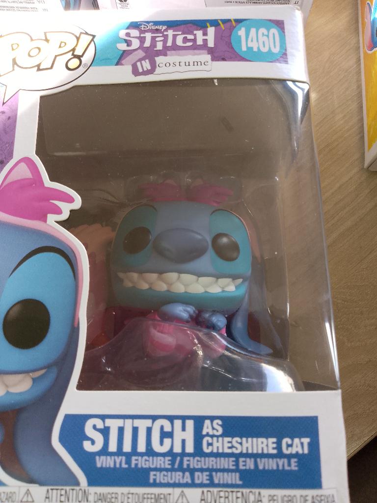 Funko Pop! Disney Stitch as Cheshire Cat #1460 Glitter, Enlèvement, Neuf
