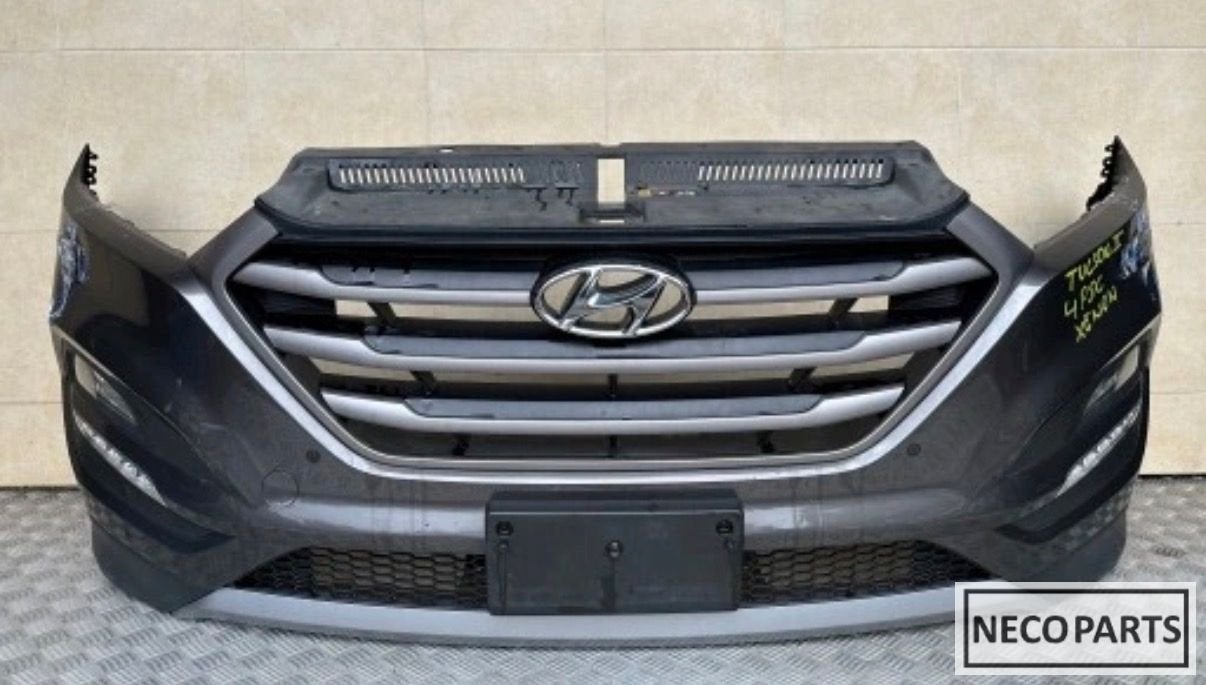 HYUNDAI TUCSON II XENON VOORBUMPER  ALLES LEVERBAAR!!!, Arrière, -, Haillon arrière, Utilisé