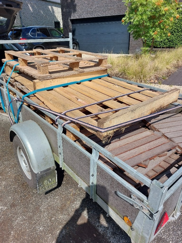 gratis palletten en/of stookhout, Ophalen, Gebruikt