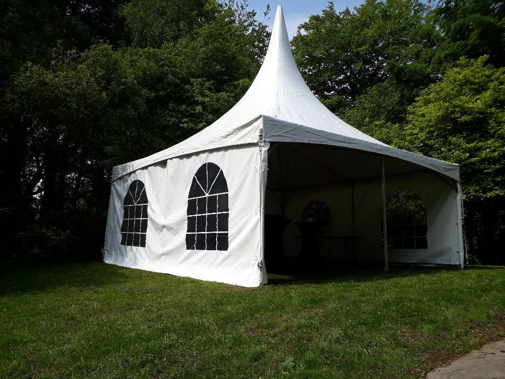 Punttent/Kadertent 6x6, Hobby en Vrije tijd, Ophalen, Gebruikt, Feestartikel