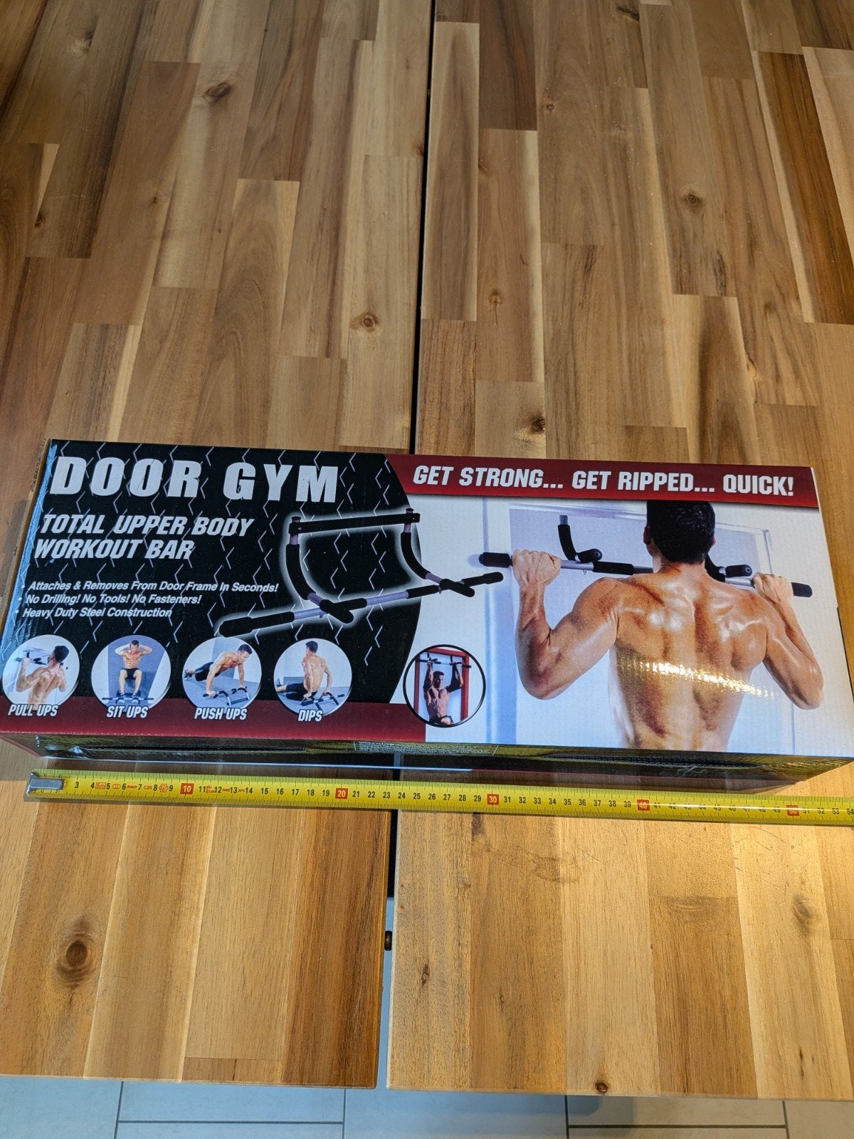 Pull Up bar New in Box!, Ophalen of Verzenden, Nieuw, Armen, Halterstangen