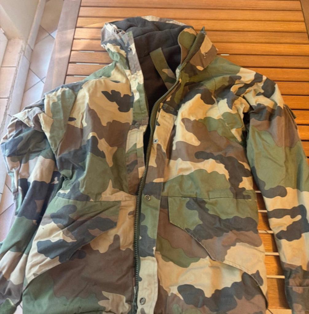 Veste militaire, Enlèvement ou Envoi, Armée de terre
