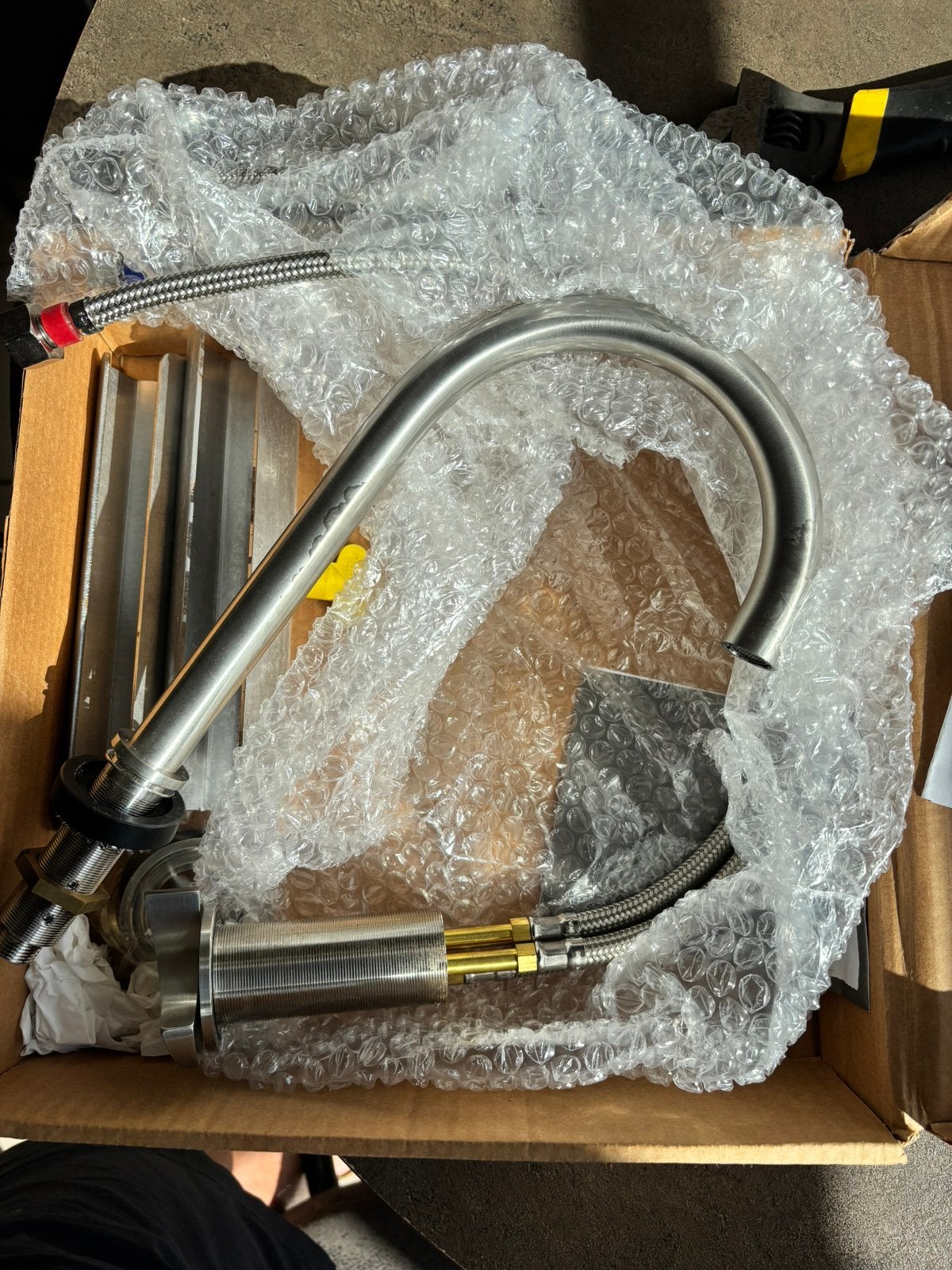 Inox CEA design keukenkraan nieuw, Ophalen of Verzenden, Nieuw, Inox, Overige typen