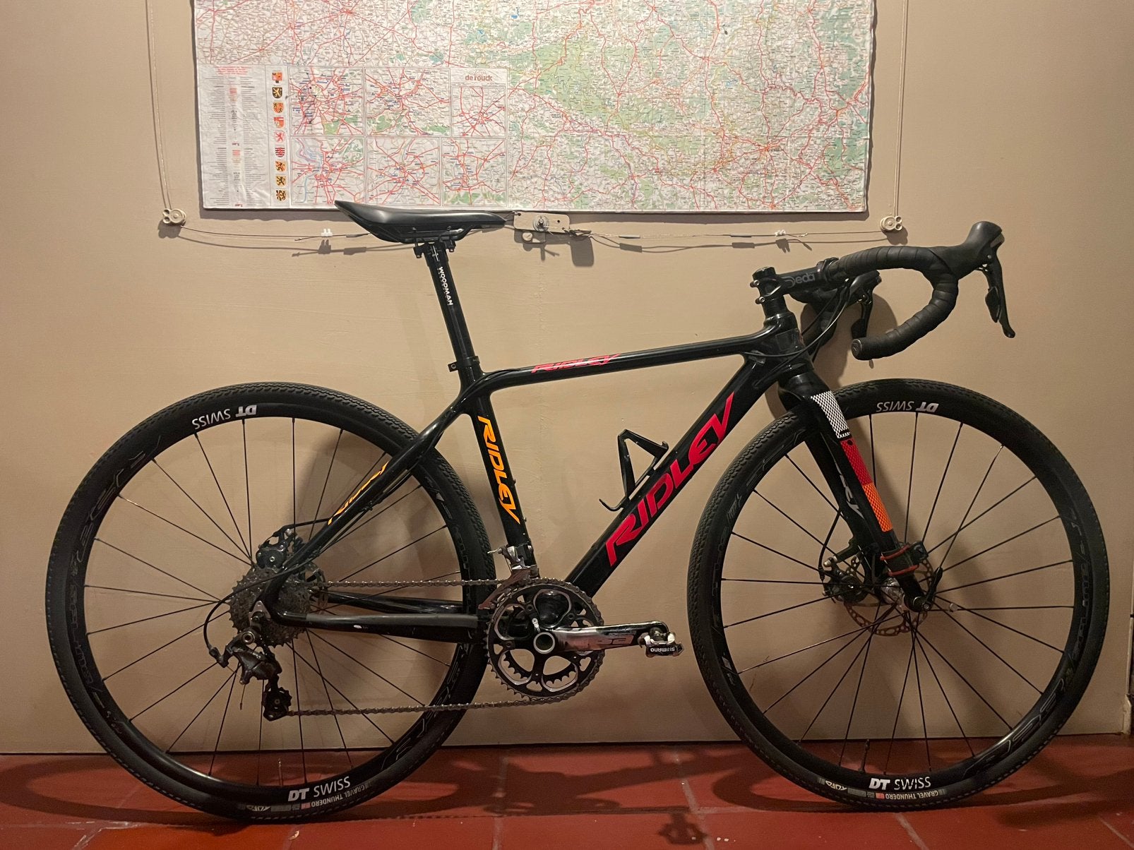 Ridley X-Night cx cyclocross, Fietsen en Brommers, 28 inch, Gebruikt, Carbon, 49 tot 53 cm
