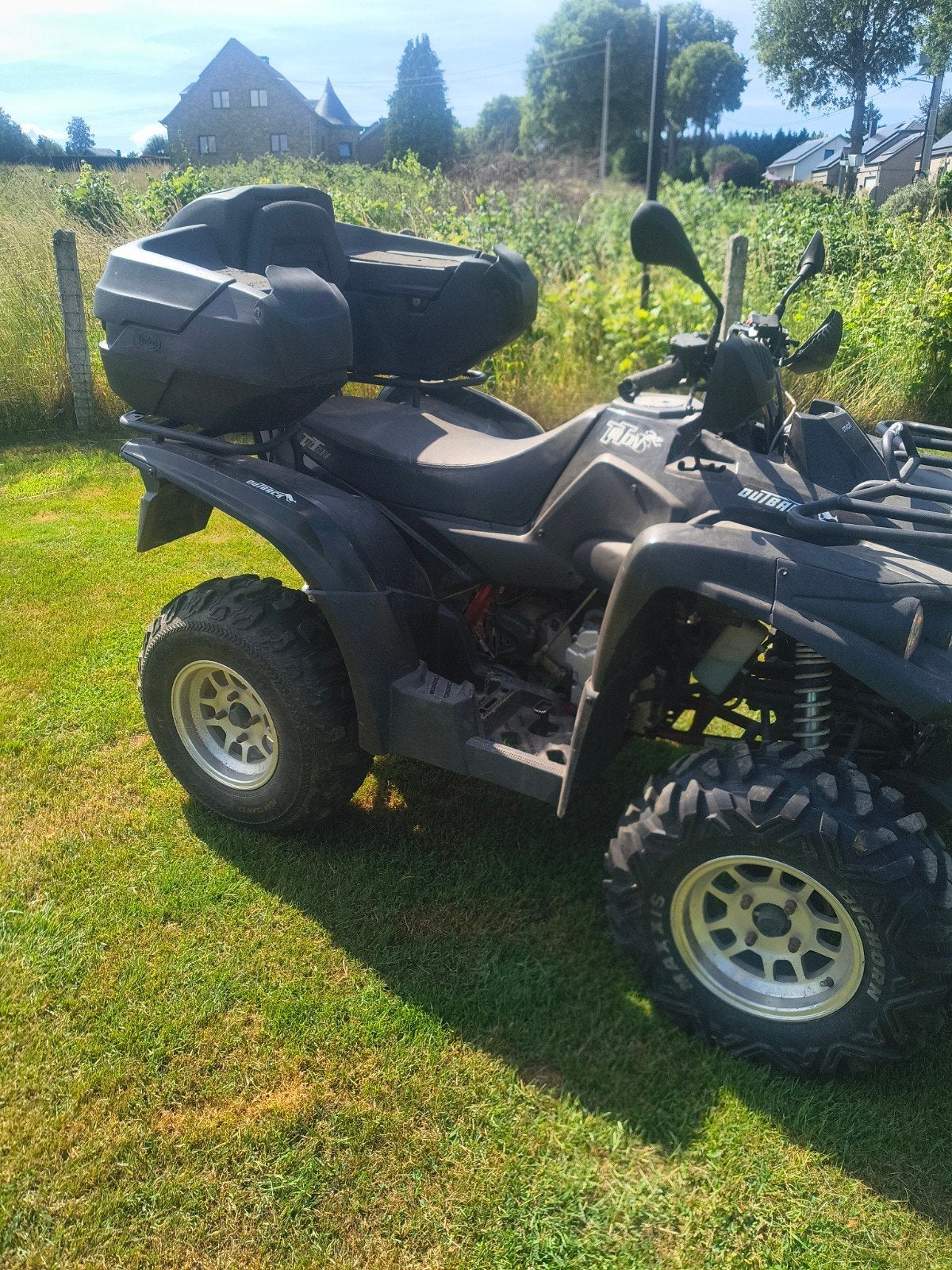 quad triton de 2014, Motos, 1 cylindre, 359 cm³