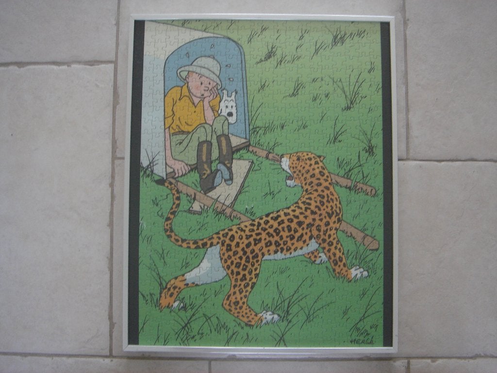 Tintin puzzles, Collections, Enlèvement, Tintin, Utilisé, Autres types