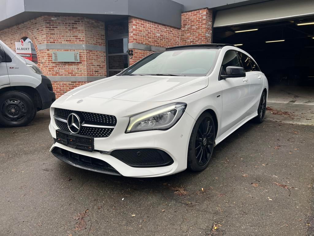 Mercedes CLA 180 e AMG pack ! Automat !, CLA, 4 cilinders, 1600 cc, Wit