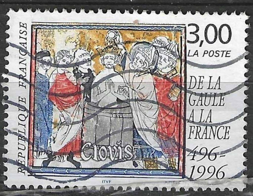 France 1996 - Yvert 3024 - De Gallie à la France (ST), Envoi, Affranchi