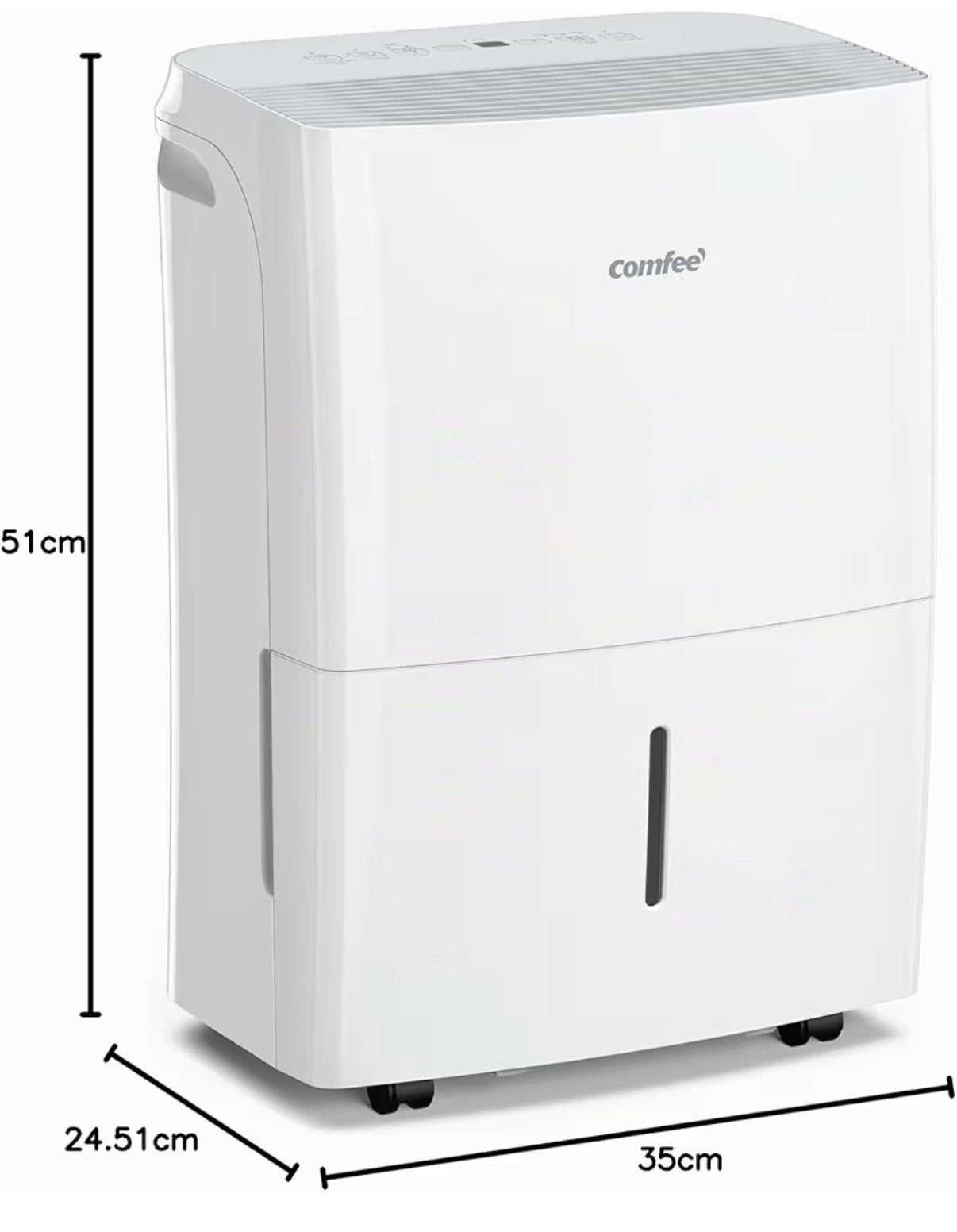 Comfee Déshumidificateur Connecté 20L/ jour, Electroménager, Équipement de traitement de l'air, Déshumidificateur, Enlèvement