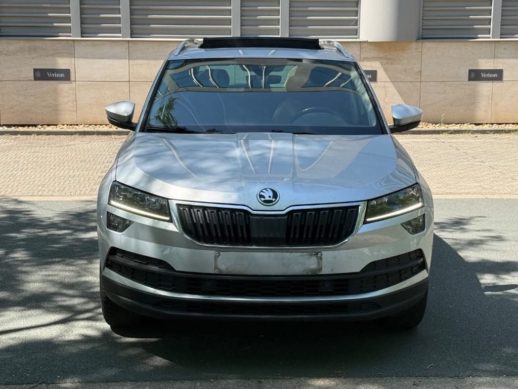 SKODA KAROQ/1.5I/2019, Auto's, Skoda, Automaat, Stof, Zwart, Karoq