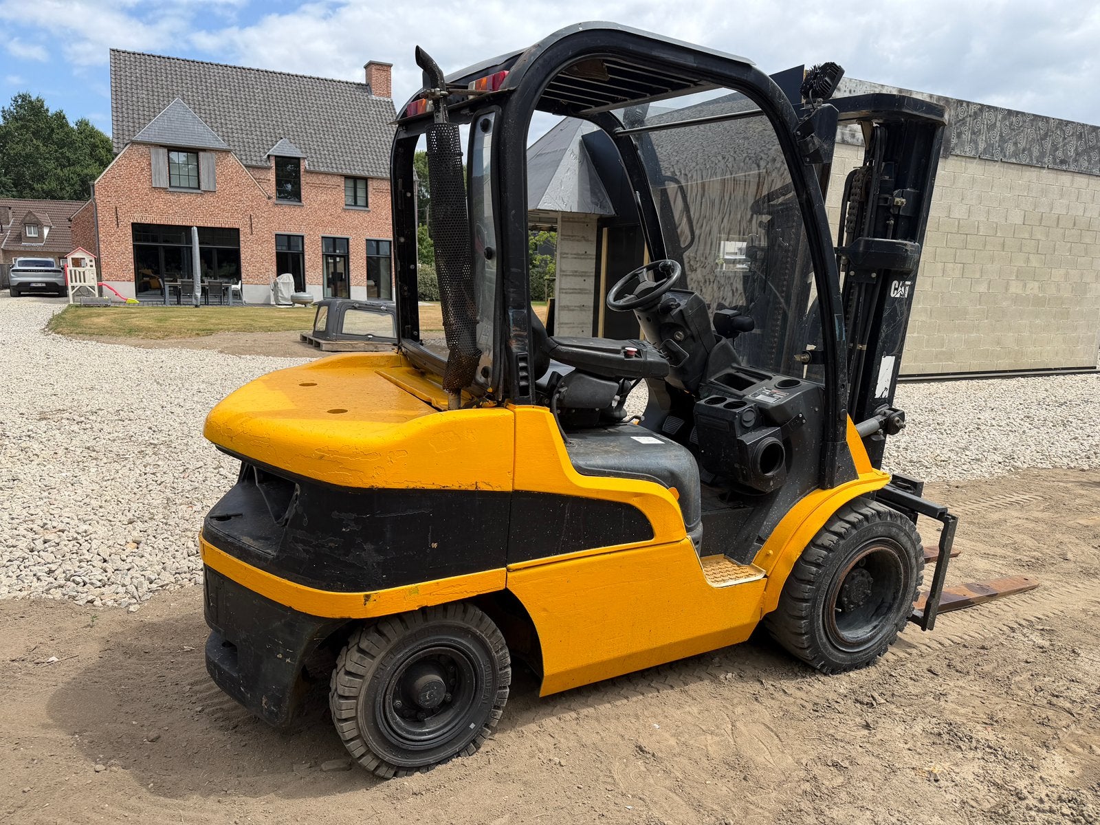 3 Ton diesel heftruck Caterpillar DP30N, Zakelijke goederen, Machines en Bouw | Heftrucks en Intern transport, Ophalen, Diesel