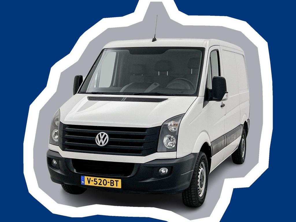 Volkswagen Crafter 28 2.0 TDI L1H1 Euro 6 Camera Geveerde st, Bedrijf, Parkeersensor, Te koop, Wit