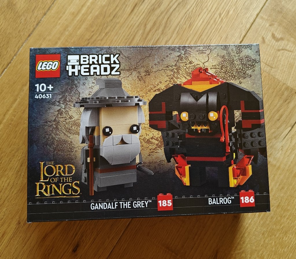 LEGO BrickHeadz 40631 - Gandalf the Grey & Balrog SEALED, Neuf, Enlèvement ou Envoi, BrickHeadz, Lego