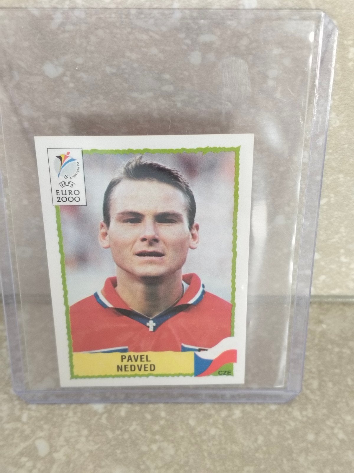 Panini sticker Euro 2000 Pavel Nedved, Ophalen of Verzenden, Sticker