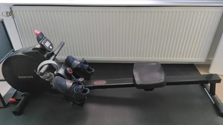 Roeitrainer, roeimachine, roeier, Sport en Fitness, Ophalen, Zo goed als nieuw