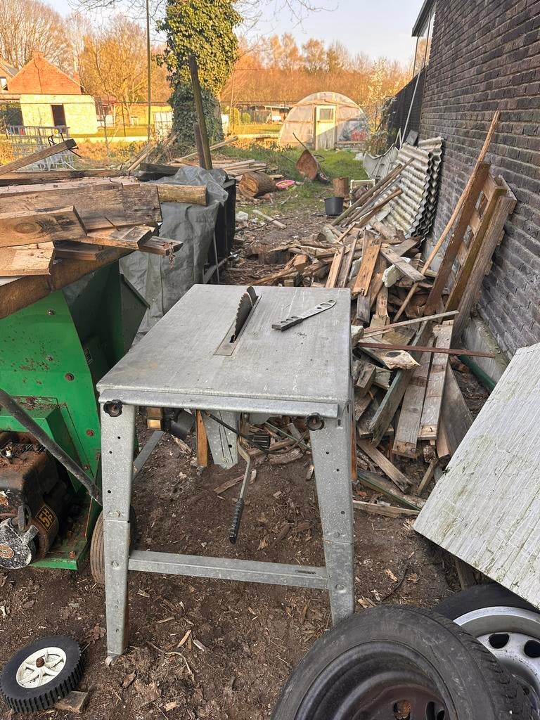 Zaagtafel 2.5PK, Ophalen, Gebruikt