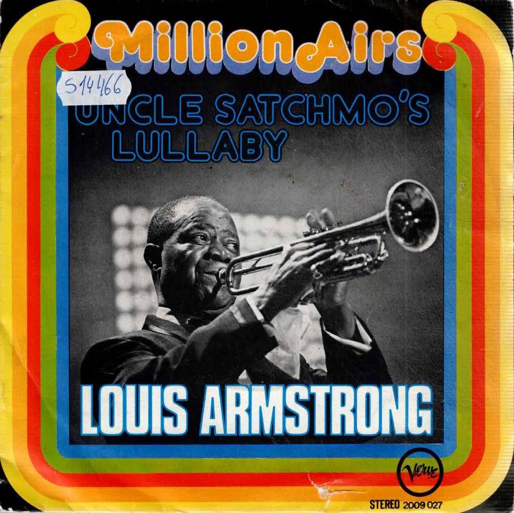 Vinyl, 7"  /  Louis Armstrong – Uncle Satchmo's Lullaby, Enlèvement ou Envoi, Autres formats