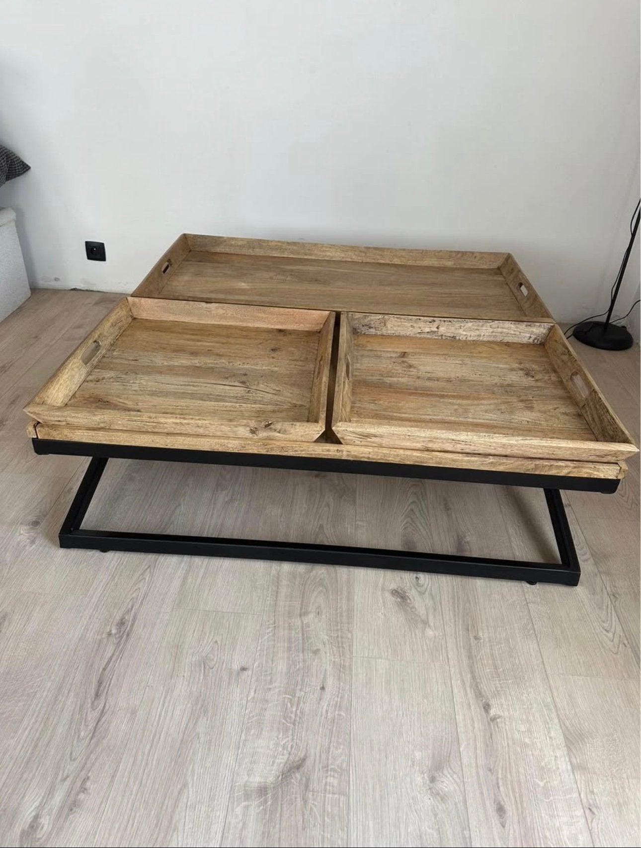 Table basse, Enlèvement, Comme neuf, Métal