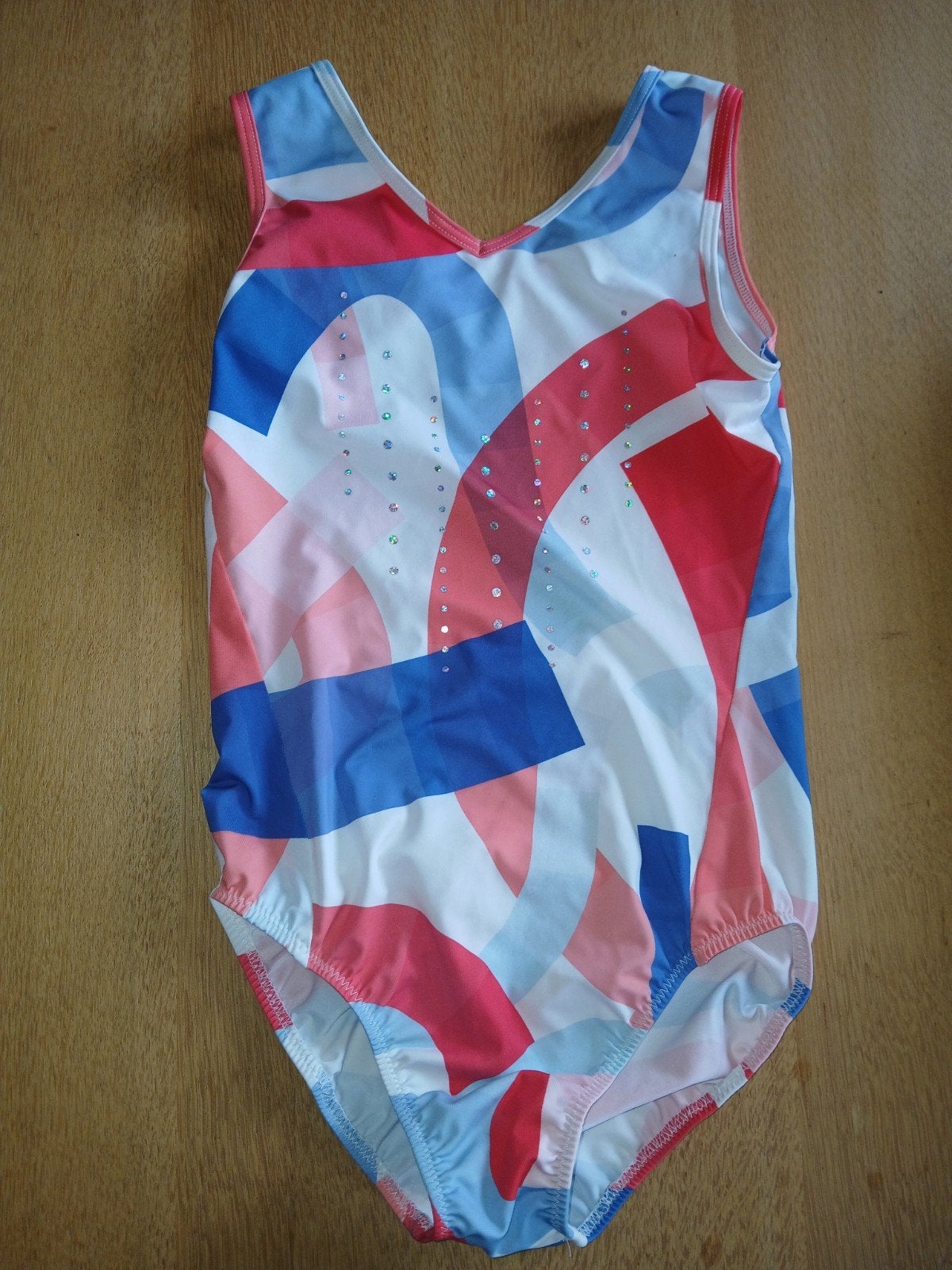 Maillot de gym artistique fille - taille 9 ans decathlon, Sports & Fitness, Taille enfant de 122 à 140, Enlèvement ou Envoi, Comme neuf