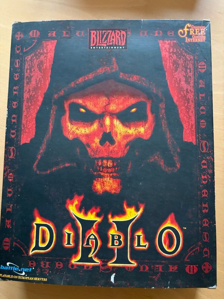 Diablo II - PC game (box), Games en Spelcomputers, Games | Pc, Gebruikt, 1 speler, Ophalen of Verzenden, Role Playing Game (Rpg)