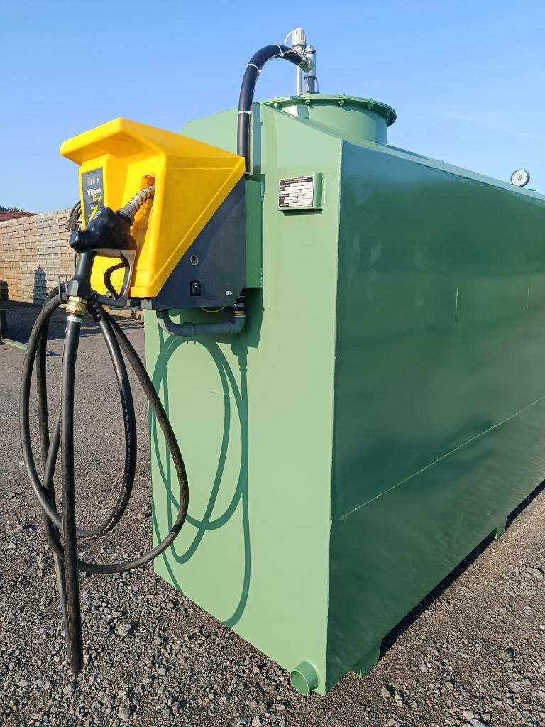 Dubbelwandige mazouttank, Ophalen, Gebruikt