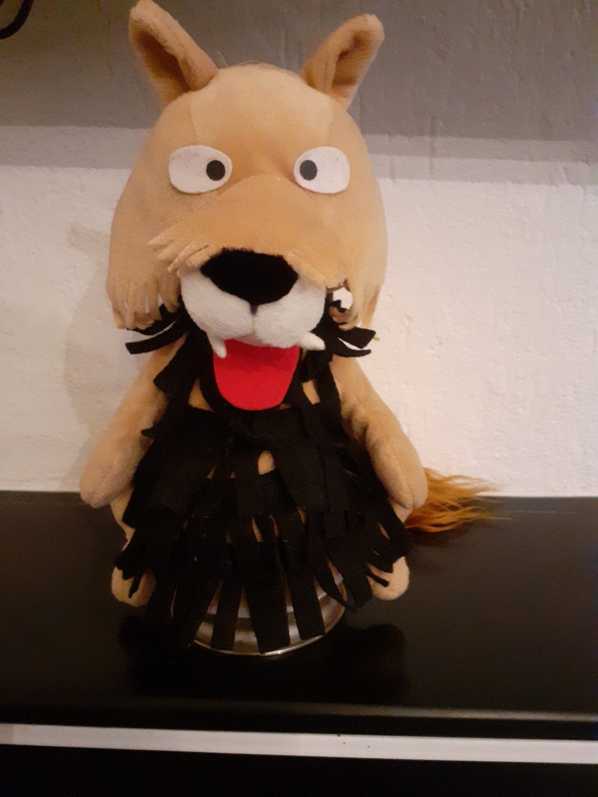 Bor de Wolf fabeltjeskrant handpop, Ophalen of Verzenden
