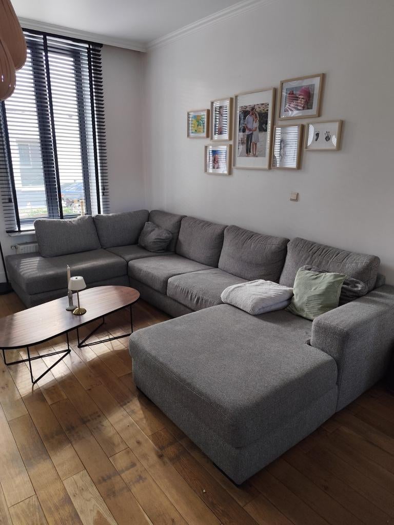 Grote Juntoo hoekzetel – nieuw €3500 nu €850, Huis en Inrichting, Ophalen of Verzenden, Gebruikt, Stof