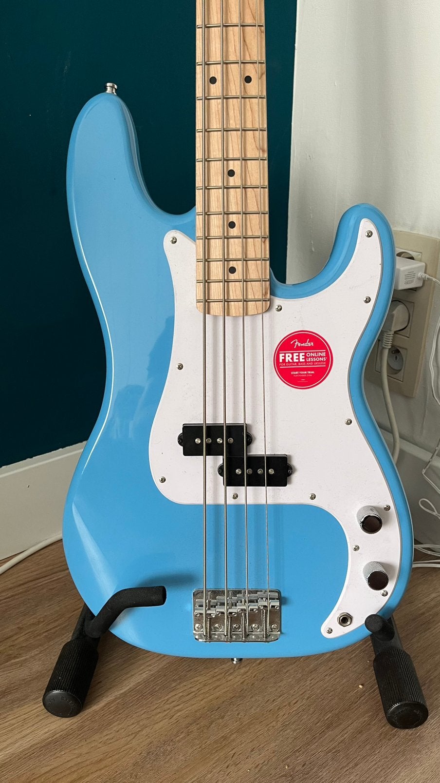 Squier Sonic Precision Bass, Ophalen, Zo goed als nieuw, Elektrisch