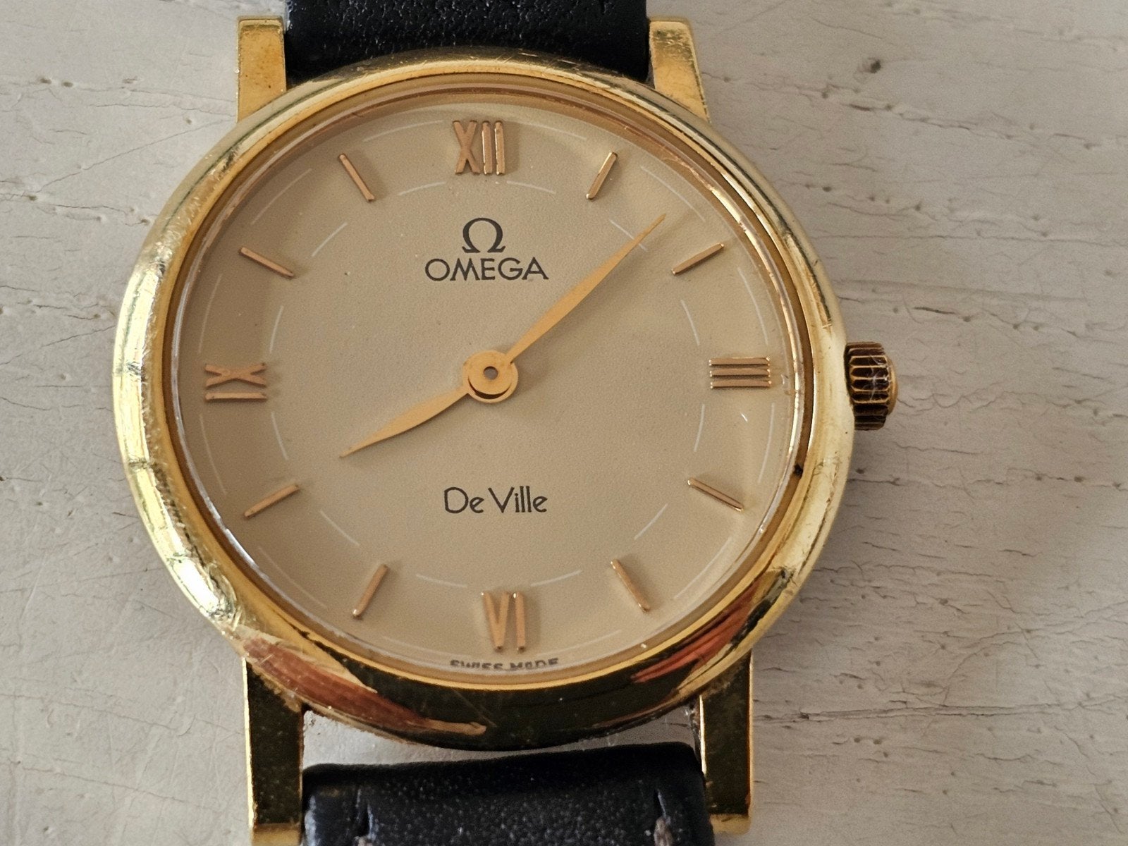Montre Omega De Ville, probablement des années 80 ou ', Enlèvement ou Envoi, Omega
