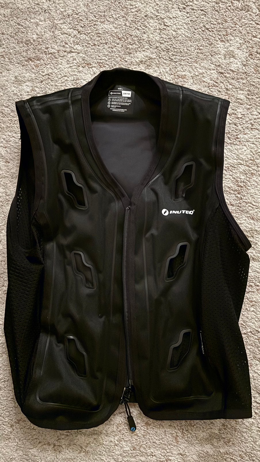 INUTEQ bodycool smart-X zwart - maat L, Motoren, Kleding | Motorkleding, Ophalen, Nieuw zonder kaartje, Dames, Overige typen