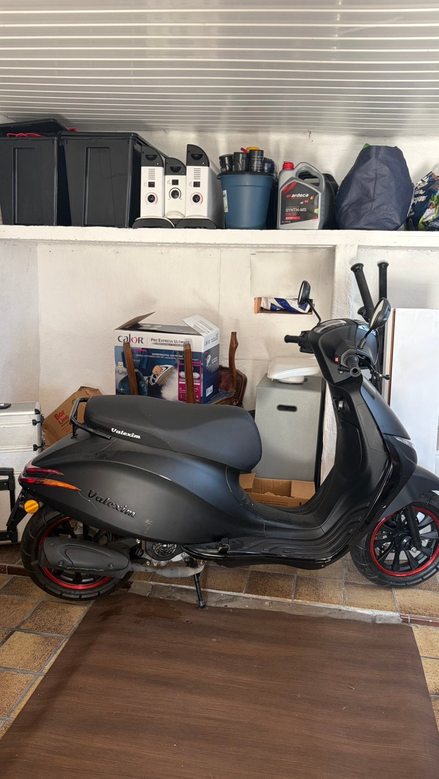 La Souris Valexim, Fietsen en Brommers, Scooters | Vespa, Ophalen, Overige modellen, Klasse A (25 km/u), Zo goed als nieuw