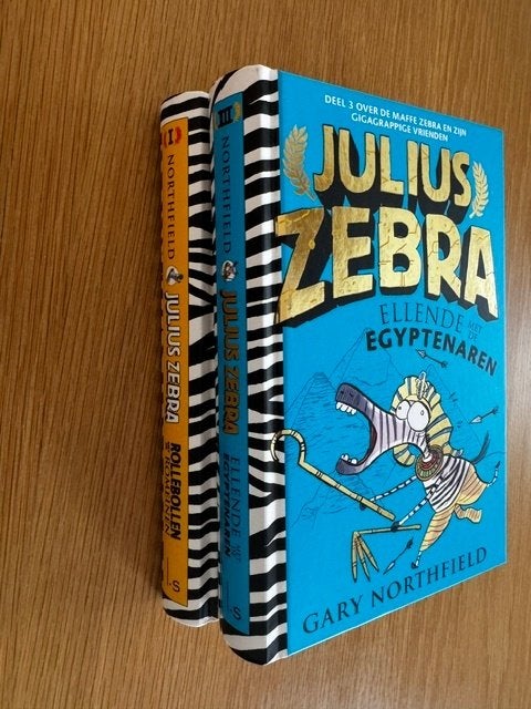 Julius Zebra - Boekenlot - 2 boeken, Ophalen of Verzenden, Zo goed als nieuw, Gary Northfield