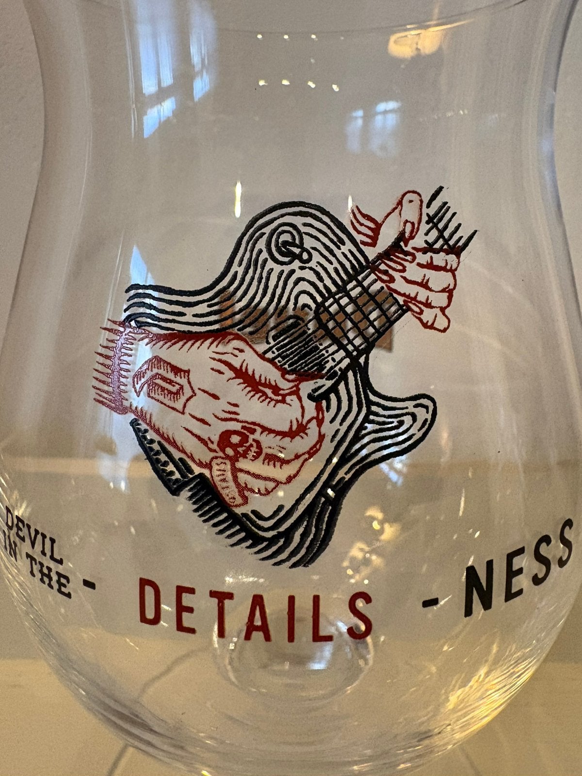 Verre Duvel Ness, Collections, Enlèvement, Comme neuf, Verre ou Verres, Duvel
