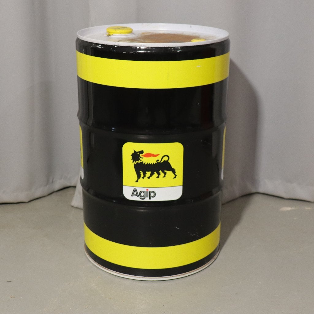 Tambour à huile Agip 60L, Collections, Enlèvement