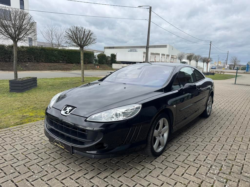 Peugeot 407 coupe 2.0 diesel gekeurd, Auto's, Zwart, Leder, Overige kleuren, Particulier