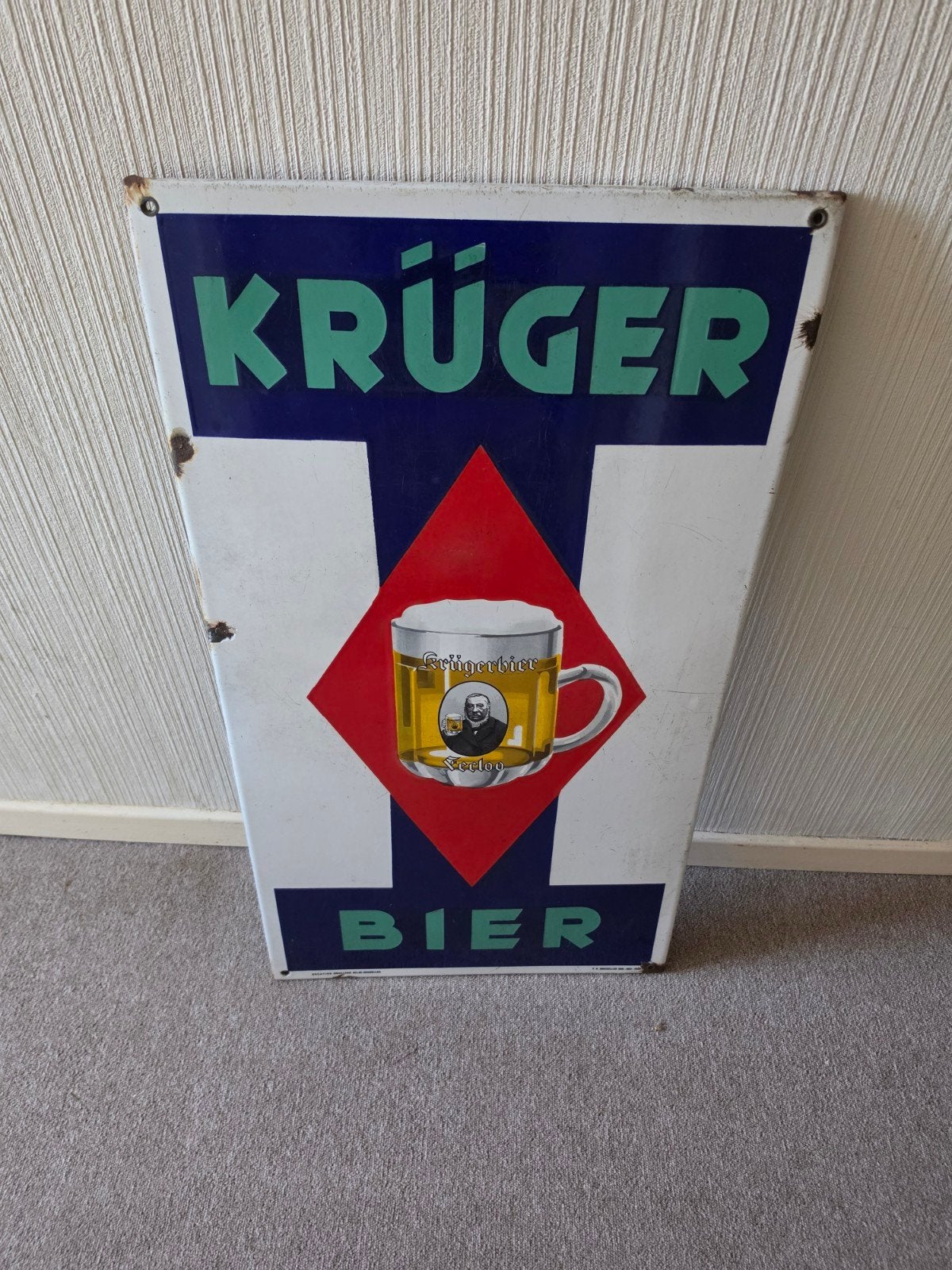 KRÜGER emaille, Ophalen