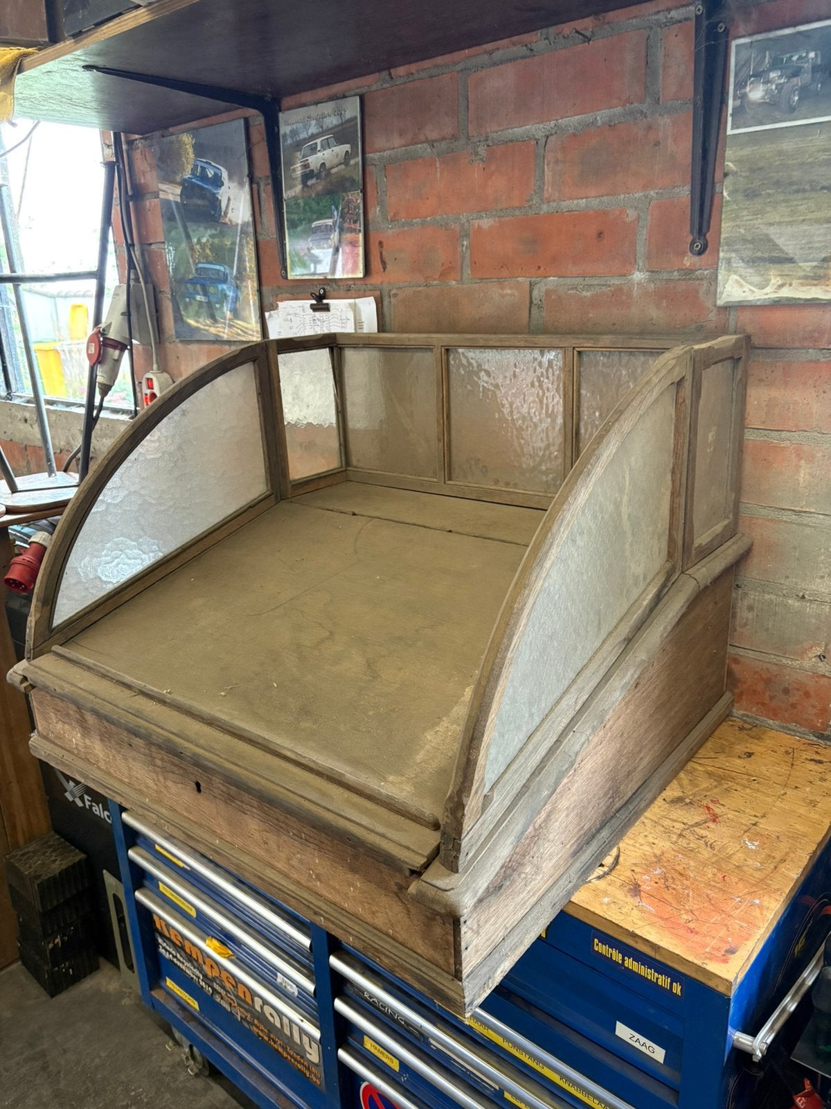 Antieke desk bureau, Antiek en Kunst, Ophalen