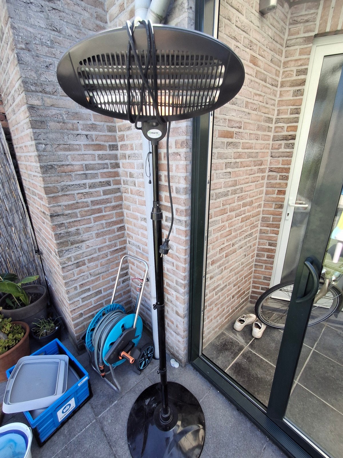 Electrische terrasverwarmer/patio heater, Tuin en Terras, Ophalen
