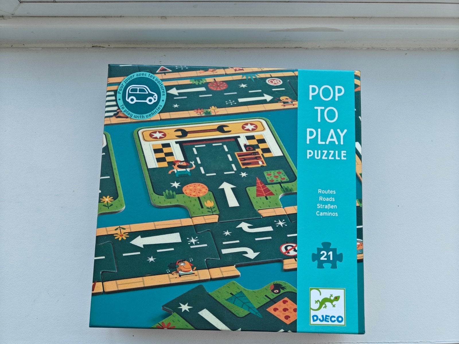 Puzzel Djeco, Kinderen en Baby's, Ophalen, 10 tot 50 stukjes, Zo goed als nieuw, 2 tot 4 jaar