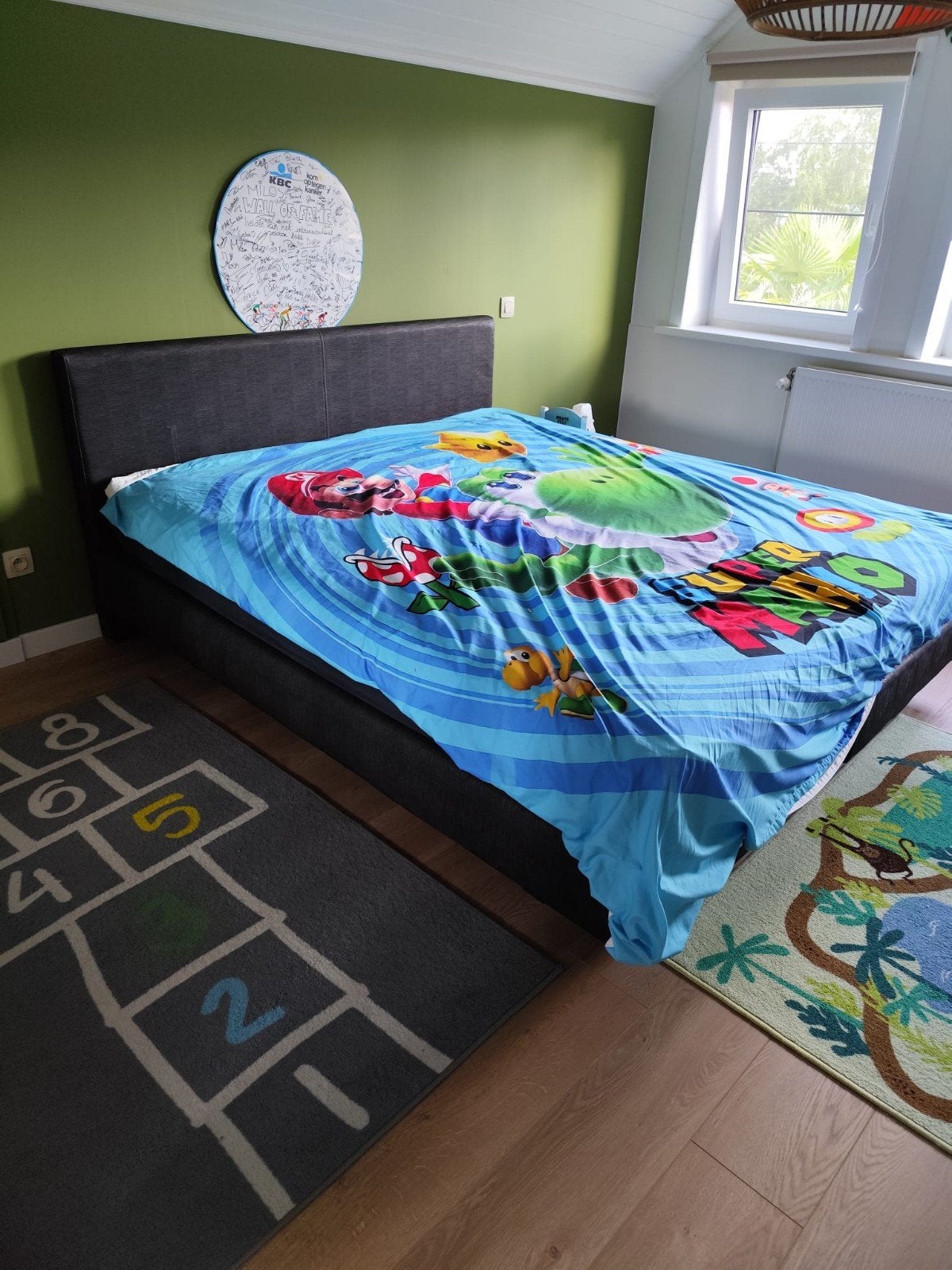 Boxspring sleepworld 180x200, Enlèvement, Utilisé, 180 cm, 200 cm