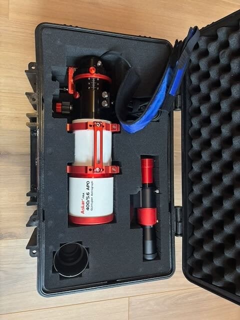 Setup Astrophotographie Complet – quasi neuf (février 2026), Neuf, Enlèvement, 80 à 200 mm, Avec trépied